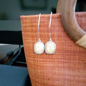 dangle earrings silver
